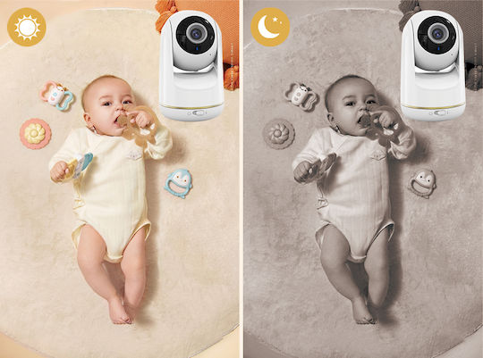 Factory Wireless Baby Monitor , Two-way Communication & Lullabies