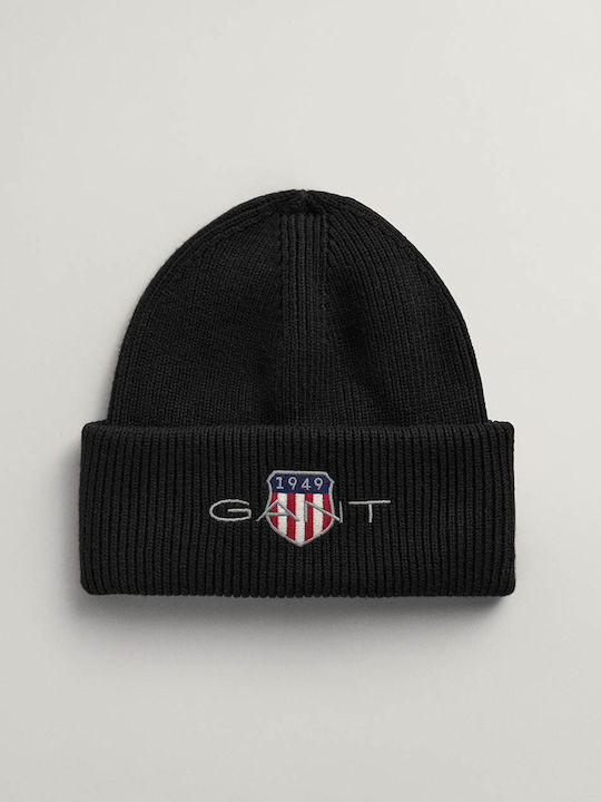 Gant Shield Beanie Beanie Knitted in Black color