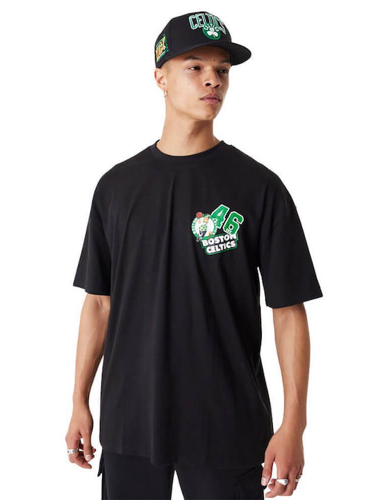 New Era TEE BOSCEL Men's T-shirt Black