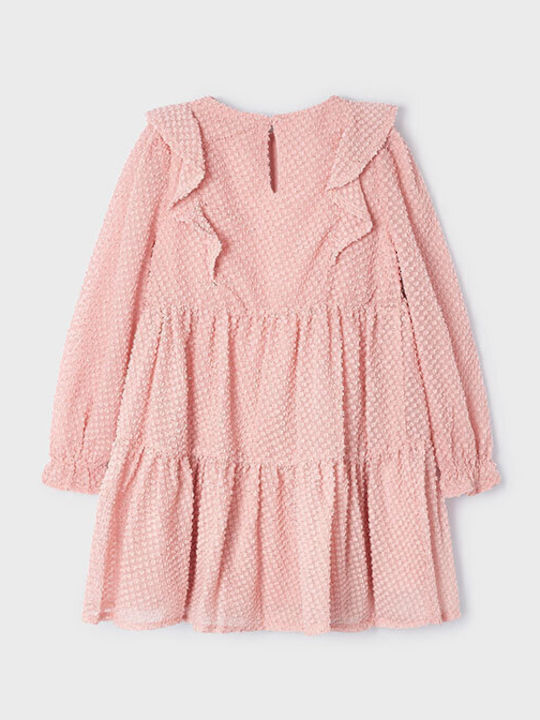 Kinderkleid Langärmelig Rosa