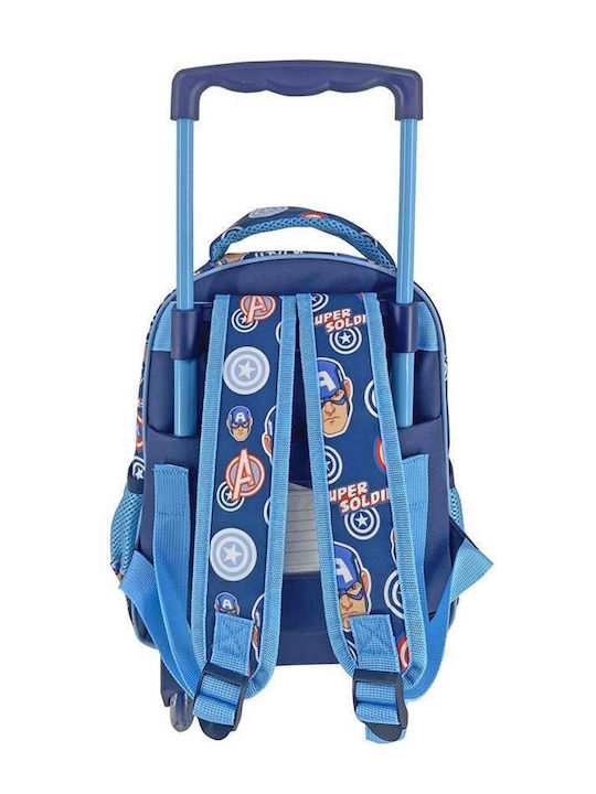 Must Iron Man Armor Up School Bag Trolley Kindergarten Multicolored