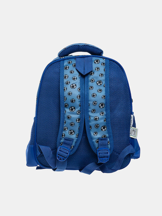 CHartini Poli Mr. Happy School Bag Backpack Kindergarten Blue 8Liters