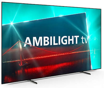 Philips Smart Τηλεόραση 48" 4K UHD OLED 48OLED718/12 Ambilight HDR (2023)