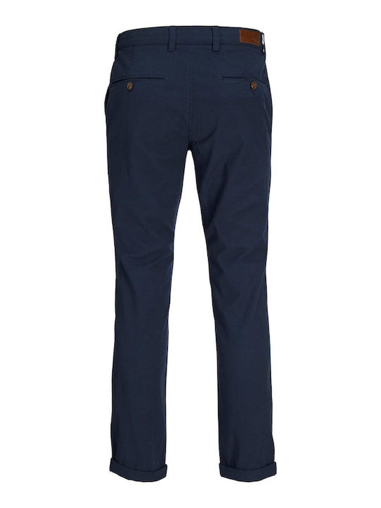 Marco Trousers Chino in Slim Fit Navy Blazer