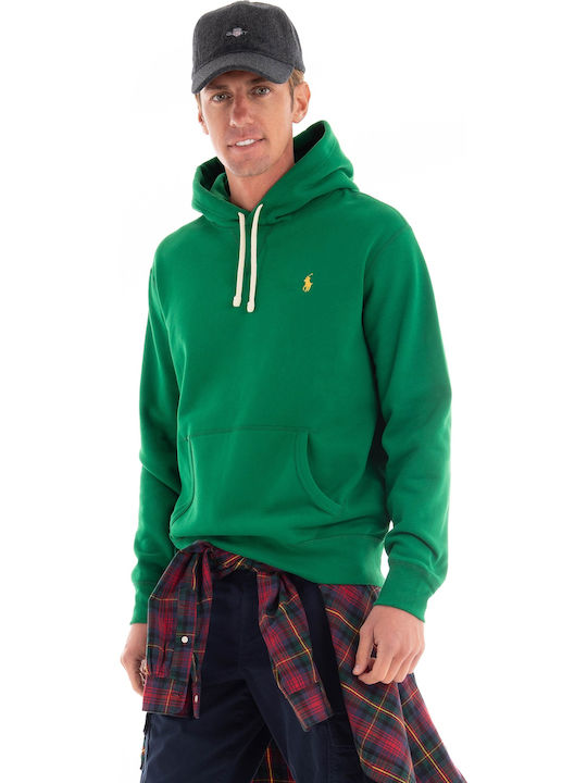 Sweatshirt with Hood Green