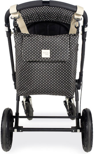 Walking Mum Walking Mum Shoulder Bag - Changing Pad Emily Black 41x12x34cm