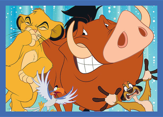 Puzzle pentru Copii The Happy World of Disney pentru 4+ Ani 207buc Trefl