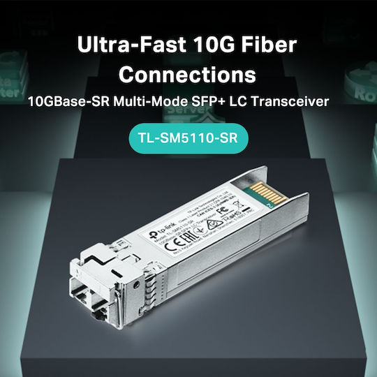 TP-LINK TL-SM5110-SR TL-SM5110SR v1 Transceiver Multi-mode SFP+ LC 1pcs