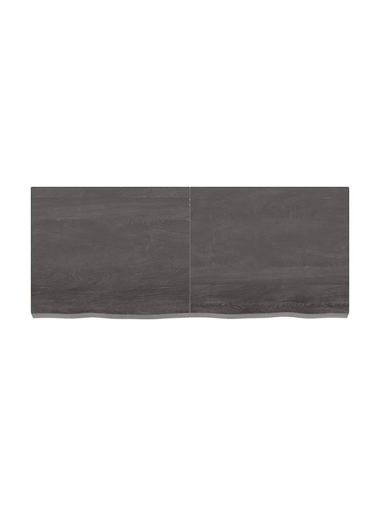 Shelf Wall Dark Grey 120x50x6cm
