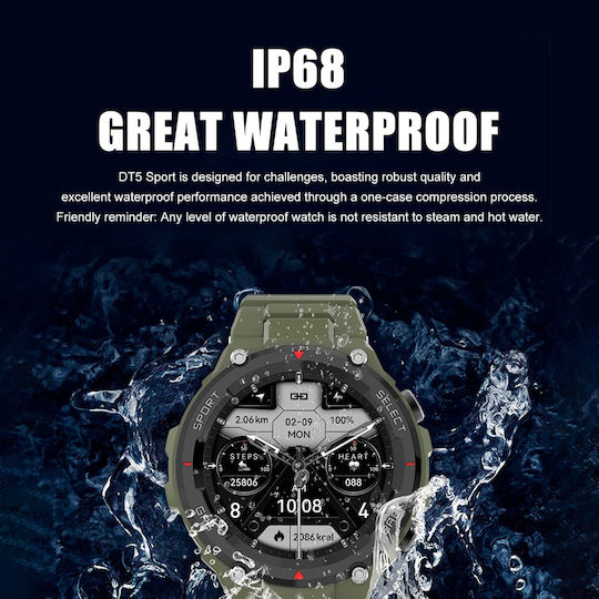 NO.1 DT5 Smartwatch (Transparent)