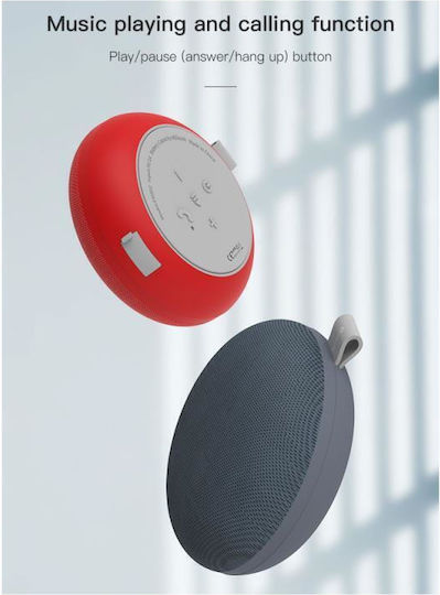 EM502 Boxă Bluetooth 3W cu Durată de Baterie până la 2 ore Gri