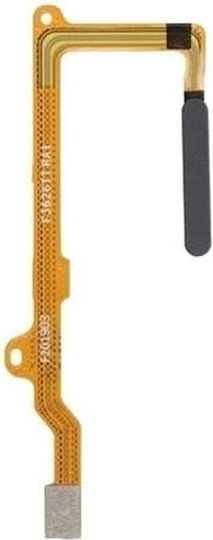 Flex Cable with Fingerprint in Black colour for Huawei P40 Lite