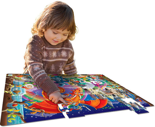 Puzzle pentru Copii Fantezie pentru 3+ ani+ Ani 100buc The Learning Journey
