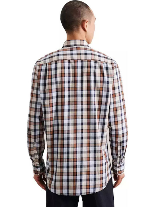 Long-sleeved Shirt Checked Multicolour