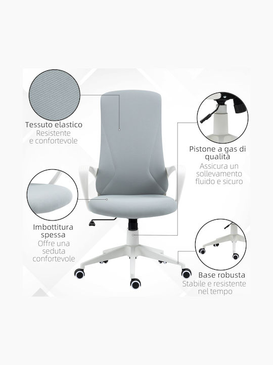 Vinsetto Office Chair with Recline Grey