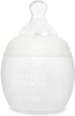 Elhee Plastic Baby Bottle Anti-Colic with Silicone Teat for 0+ Months Oats 150ml
