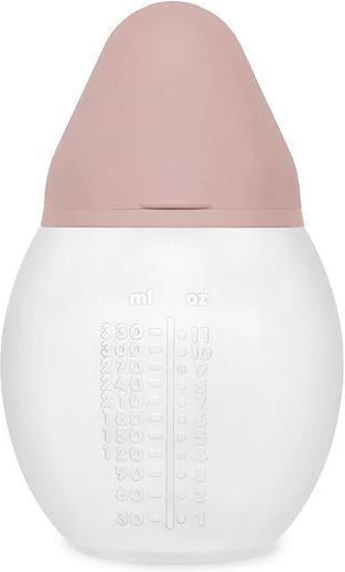 Elhee Plastic Baby Bottle Anti-colic with Silicone Teat for 9+ Months Blush 330ml