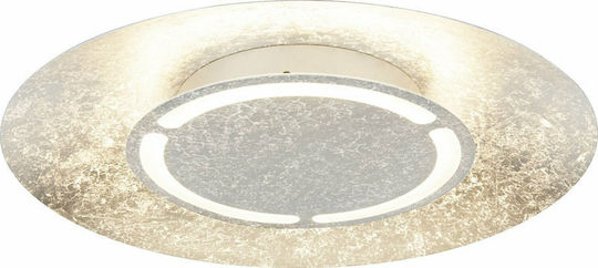 Globo Lighting Matteo Deckenleuchte 34.5cm Silber mit Integrierter LED