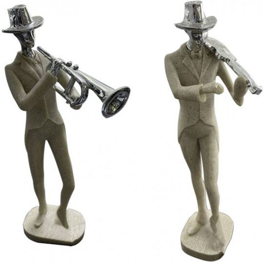 Etoile Dekorativ Statuette aus Keramik 4.5x7x29cm 1Stück