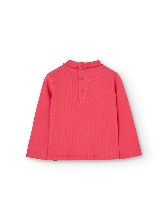 Boboli Kids Blouse Long Sleeve Red