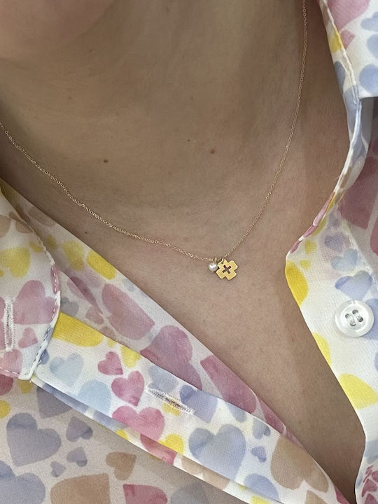 Ekan Gold Cross 14K with Chain