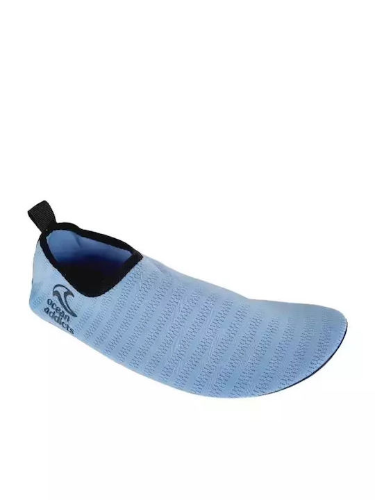 Damen Strandschuhe Blau