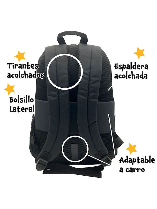 TOYBAGS Naruto Shippuden Sasuke Uchiha Σχολική Τσάντα Πλάτης Δημοτικού Πολύχρωμη