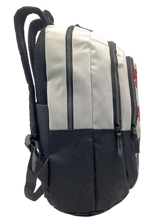 TOYBAGS Naruto Shippuden Sasuke Uchiha Σχολική Τσάντα Πλάτης Δημοτικού Πολύχρωμη
