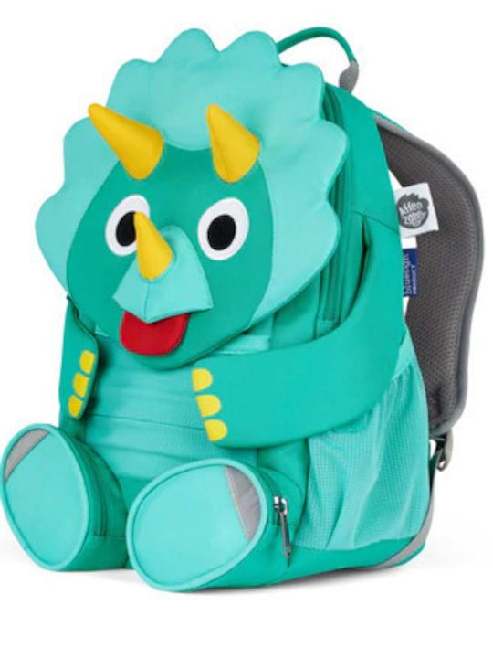 Affenzahn Big Friend Dinosaur School Bag Backpack Kindergarten in Turquoise color 8lt