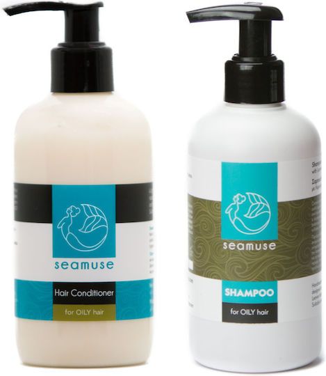 Seamuse Hair Care Set for Oily Hair with Shampoo and Conditioner 2pcs