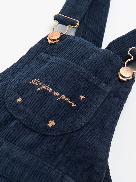 Cool Club Corduroy Dungaree Blue