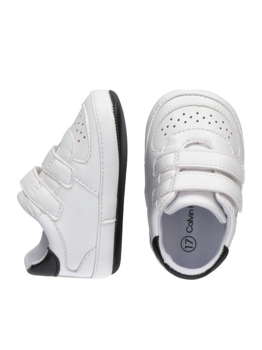 Calvin Klein Adidași pentru bebeluși Albe