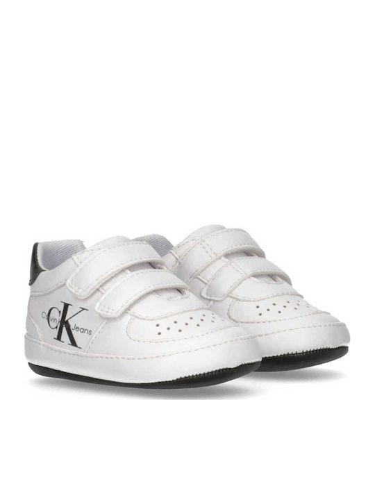 Calvin Klein Adidași pentru bebeluși Albe