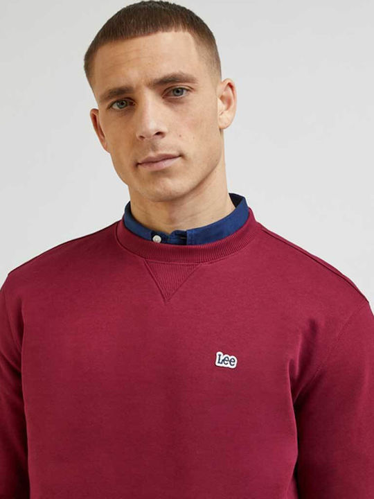 Plain Sweatshirt Burgundy