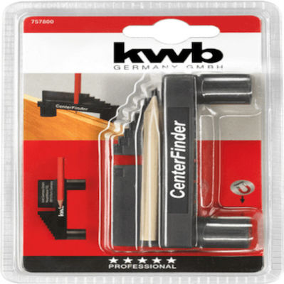 KWB 757800 Leitfaden für Kreissäge KWB Guide-Center mit Bleistift 1-20mm