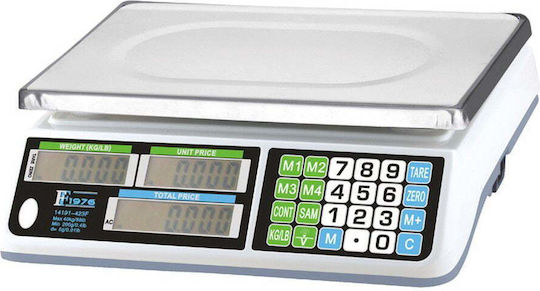 Constant Electronic Retail Scale with Weighing Capacity of 40kg and Division 5gr