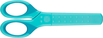 Faber-Castell GRIP Children's Scissors for Crafts with Metallic Blade Turquoise