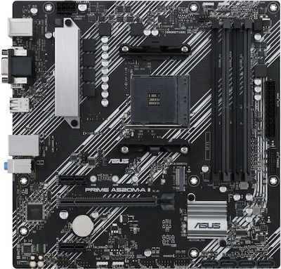 Asus PRIME A520M-A II/CSM Motherboard Micro ATX with AMD AM4 Socket