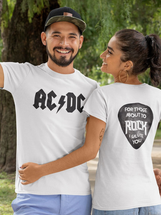 Softworld T-shirt AC/DC Weiß