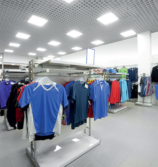 Aca Τετράγωνο Χωνευτό LED Panel 30W με Φυσικό Λευκό Φως 4000K 59.5x59.5εκ.