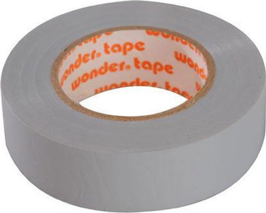 Wonder Μονωτική Ταινία 19mm x 20m Γκρι