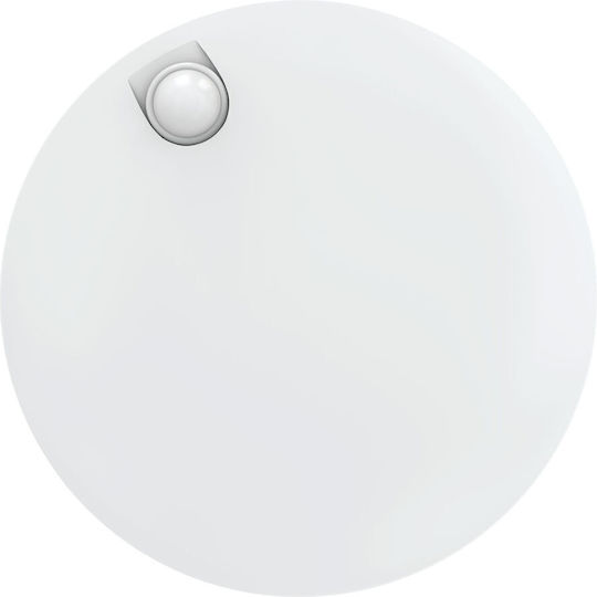 Modee Lighting Πλαφονιέρα Οροφής 30εκ. Λευκή με Ενσωματωμένο LED