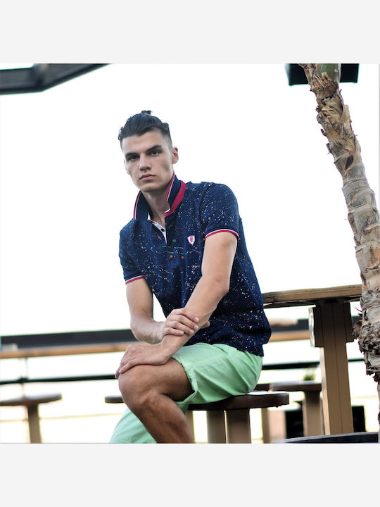 Polo Μπλούζα Κοντομάνικη Μπλε