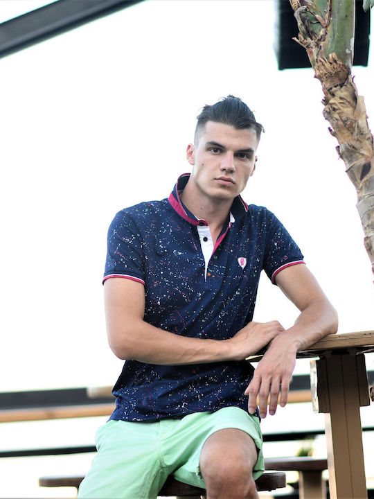 Polo Μπλούζα Κοντομάνικη Μπλε