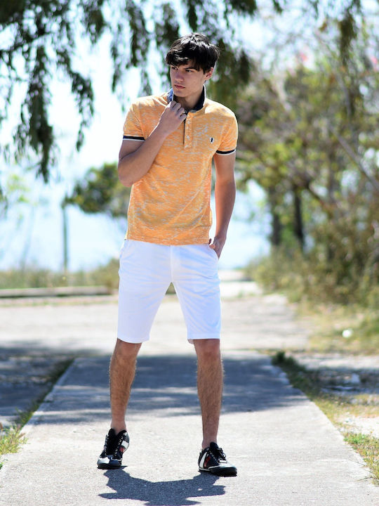 Men's Shorts Chino White
