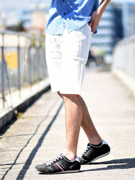 Men's Shorts Chino White