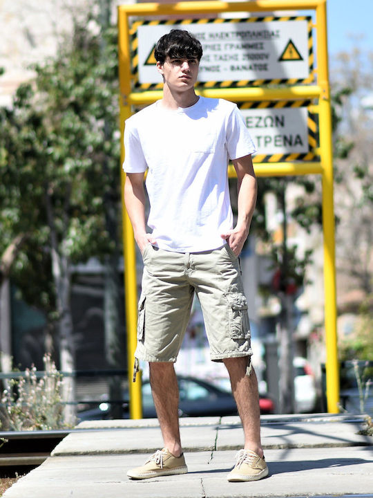 Men's Shorts Cargo Beige