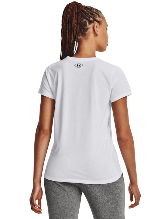 Under Armour Women's Athletic T-shirt Fast Drying White