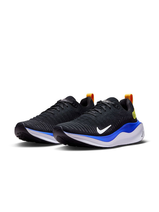 Nike InfinityRN 4 Ανδρικά Αθλητικά Παπούτσια Running Μαύρα