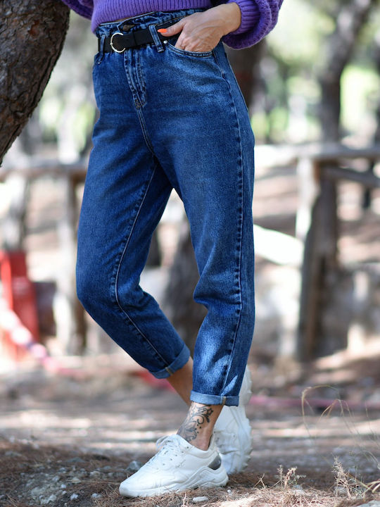 High Waist Women's Jean Trousers